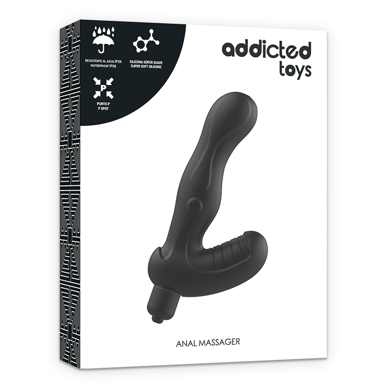 Addicted Toys-P-Spot Vibe Stimulator Prostata Anal in Silikon · Sextoys (Bild 4)