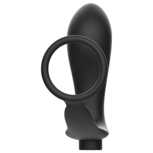 Addicted Toys-Penis Ring mit Analplug mit Fernbedienung, Schwarz · Vibratoren (Bild 5)