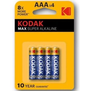 Kodak-Max Super Batterien Alcaline Aaa LR03 Blisterpackung * 4 · Sextoys