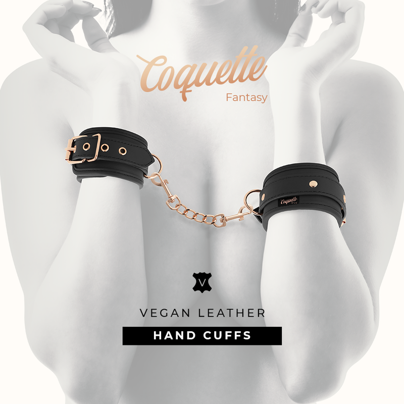 Coquette Fantasy-Fantasy Handschellen in Pelle Vegana · Sextoys (Bild 2)