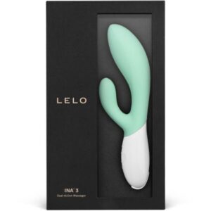 Lelo-Ina 3 Green Rabbit Vibrator Luxury Seaweed-Silikon, 10 Geschwindigkeiten · Vibratoren (Bild 3)