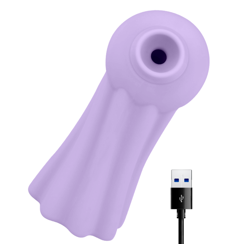 Ohmama-Stimulator Medusa-Silizium-Klitoris, 10 Geschwindigkeiten, Wiederaufladbar · Vibratoren (Bild 2)