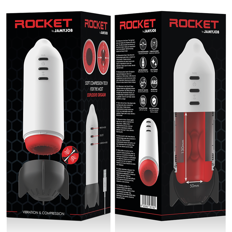 Jamyjob-Rocket Masturbator bei Kompression Soft und · Sextoys (Bild 9)