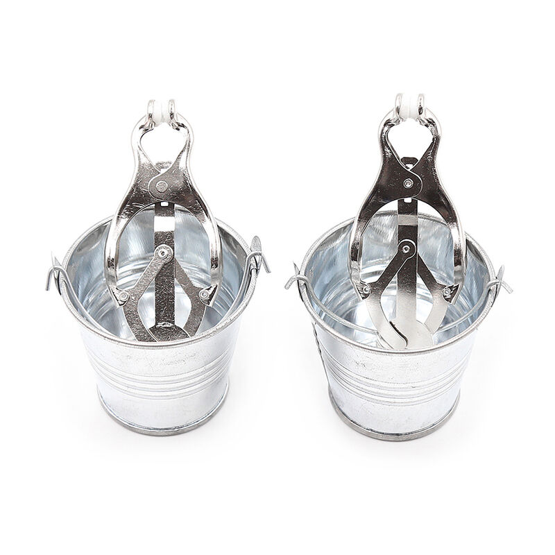 Ohmama Fetish-Fetisch-Möpse für Nippel mit Metallschalen · Spielzeug aus Glas & Metall (Bild 3)