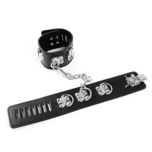 Ohmama Fetish-Fetisch Handschellen für Kabel Hasp-Metal-Stil · Sextoys (Bild 4)