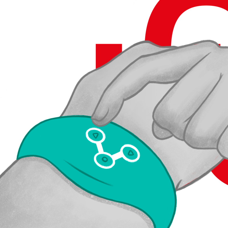 Watchme-Uhr Fernbedienung Drahtloses Silikon · Vibratoren (Bild 8)