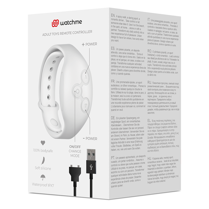 Watchme-Uhr Fernbedienung Drahtloses Silikon · Vibratoren (Bild 6)