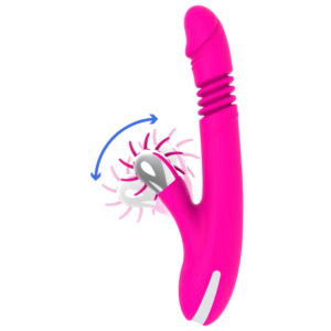 Diversia-Bunny Up & Down 24 cm-Silikon, 7 Geschwindigkeiten, Wiederaufladbar · Vibratoren (Bild 6)