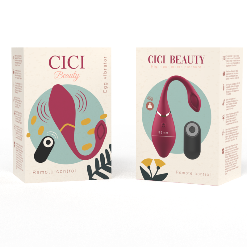 Cici Beauty-Ei Vibrator Silikon Premium, Kontrolle · Vibratoren (Bild 2)
