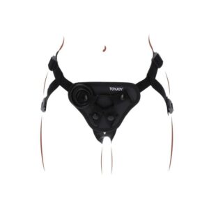 Get Real-Harness Strap-on Schwarz-Silikon · Strap-on & Harness (Bild 6)