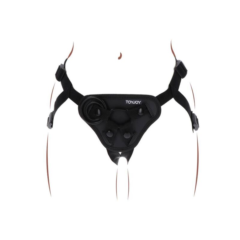 Get Real-Harness Strap-on Schwarz-Silikon · Strap-on & Harness (Bild 6)