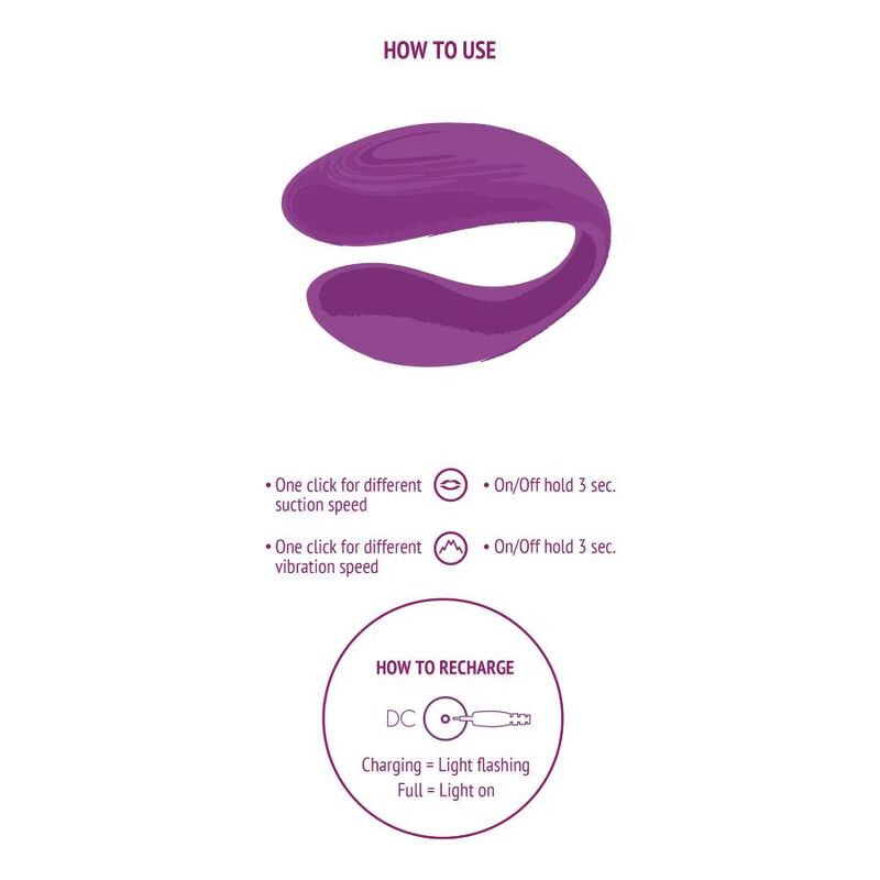 Xocoon-Bound Love Vibrator für Paar, Lila-Fernbedienung · Vibratoren (Bild 2)