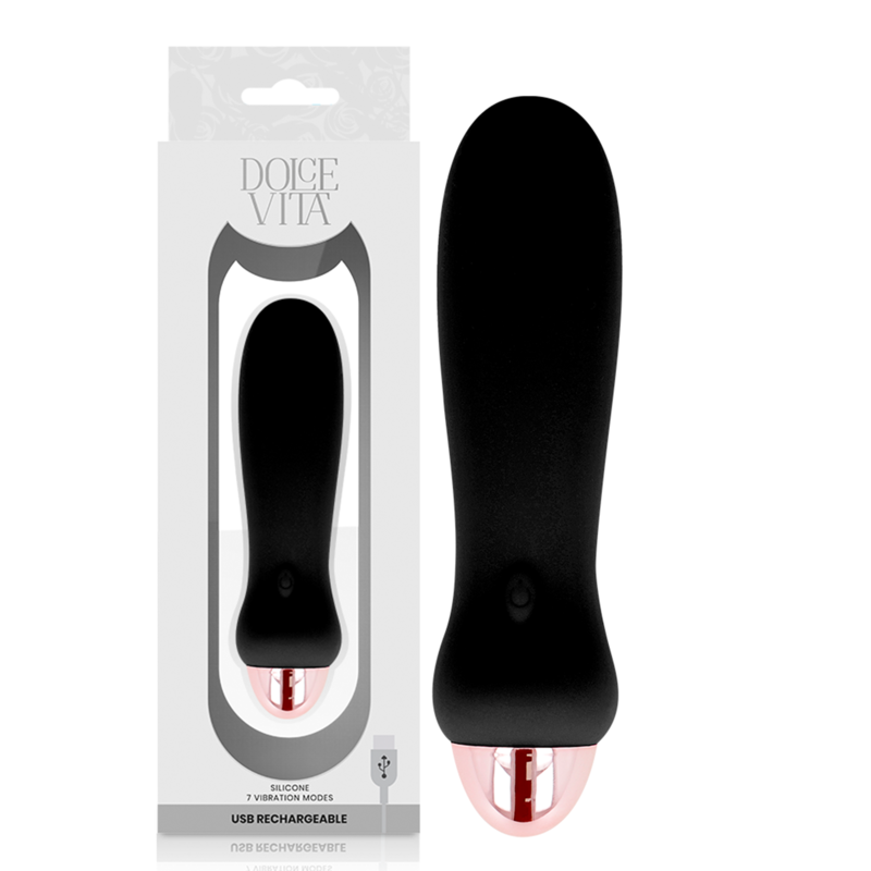 Dolce Vita-Vibrator Wiederaufladbar Five 7 Geschwindigkeit-Silikon · Vibratoren (Bild 4)
