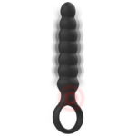 Black&silver-Bob leistungsstarker Anal-Silikon-10 Geschwindigkeiten-Dilatator · Vibratoren