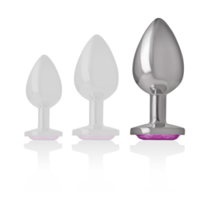 Intense Anal Toys-Analplug Metall Aluminium Herz · Spielzeug aus Glas & Metall (Bild 36)