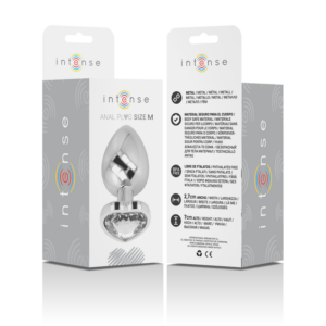 Intense Anal Toys-Analplug Metall Aluminium Herz · Spielzeug aus Glas & Metall (Bild 28)