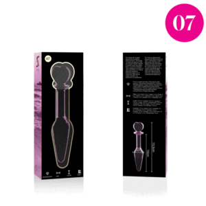 Nebula Series by Ibiza-Modell 7 Analplug Kristall · Spielzeug aus Glas & Metall (Bild 5)