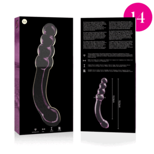Nebula Series by Ibiza-Modell 14 Dildo Kristall 18.5 cm · Spielzeug aus Glas & Metall (Bild 7)