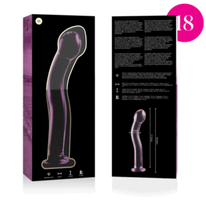 Nebula Series by Ibiza-Modell 18 Dildo Kristall 18.5 cm · Spielzeug aus Glas & Metall (Bild 3)