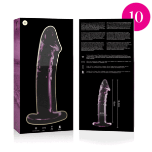 Nebula Series by Ibiza-Modell 19 Dildo Kristall 18.5 cm · Spielzeug aus Glas & Metall (Bild 3)