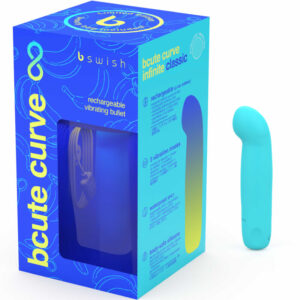 B Swish-Bucute Curve Infinite Classic Vibrator Wiederaufladbar durch-Blau · Vibratoren (Bild 2)