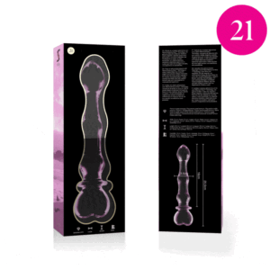 Nebula Series by Ibiza-Modell 21 Dildo Kristall 20.5 cm · Spielzeug aus Glas & Metall (Bild 7)