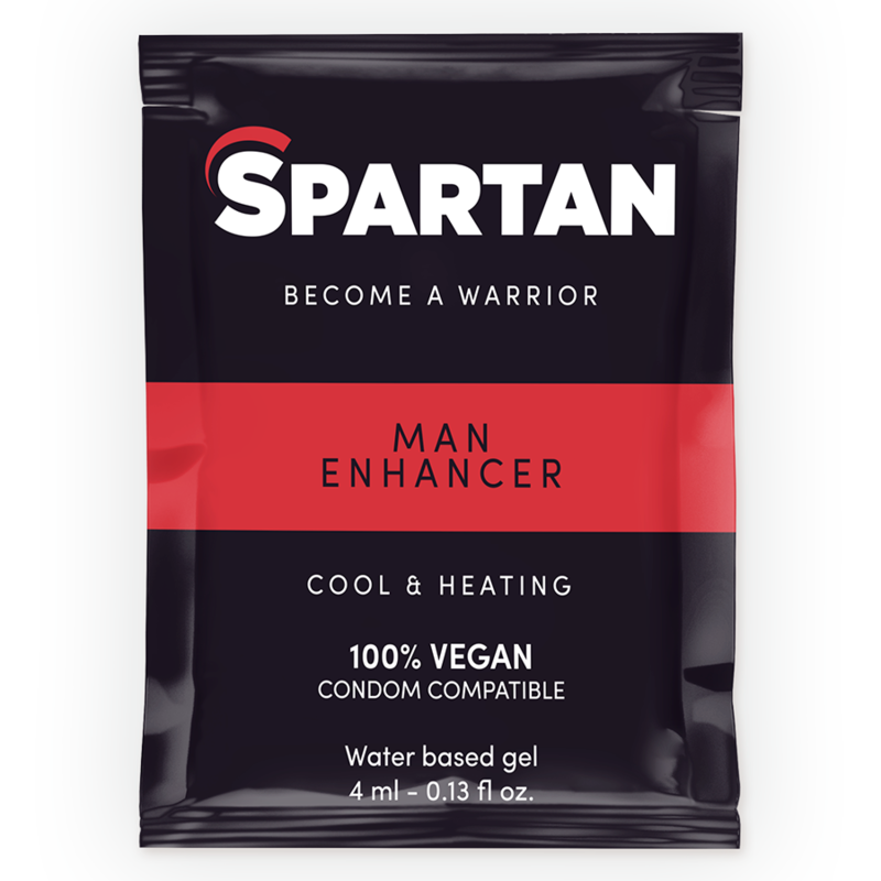 Spartan-Gel Intensivator Männlich Kalt-Heiß-Effekt 100% Vegan 4ml · Kosmetika & Aphrodisiaka
