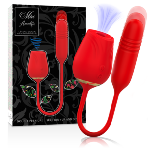 Mia-Amalfi Double Pleasure Suction + Up and Down-Silikon · Vibratoren (Bild 2)