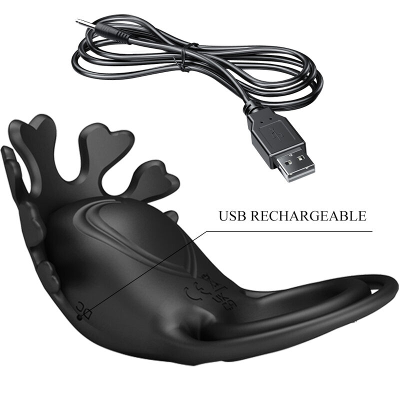 For Him-Ruben Vibrationsring 7 Vibrationen, Silikon Schwarz-7 Geschwindigkeiten · Sextoys (Bild 6)