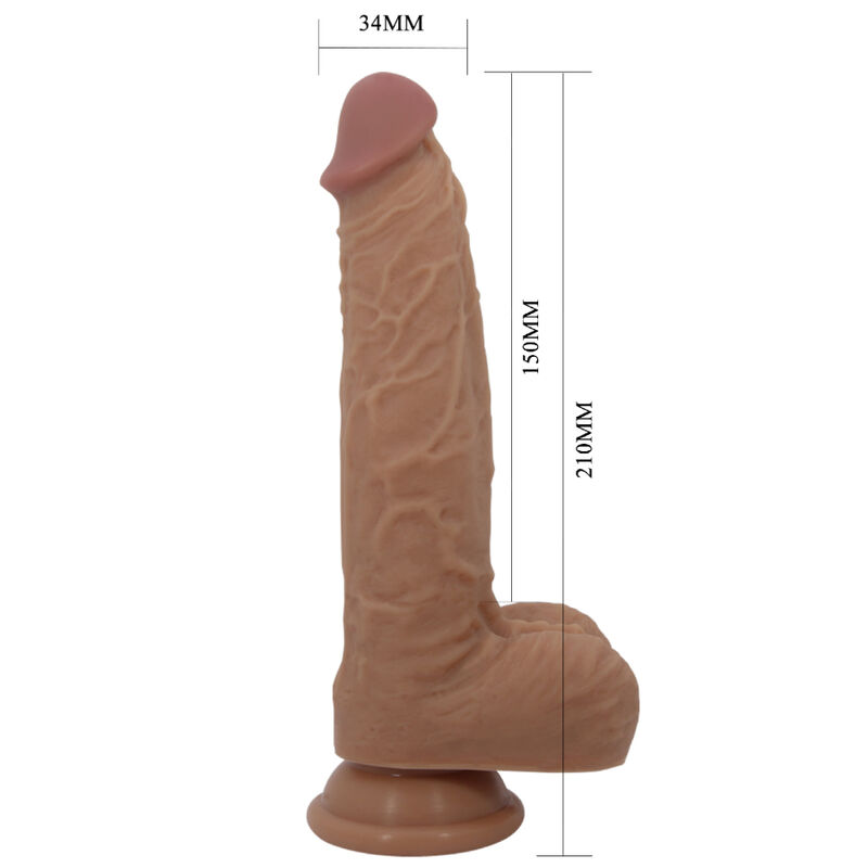 Remote Control-Jonathan Dildo Silikon 3 Vibrationen + 3 Längen · Vibratoren (Bild 5)