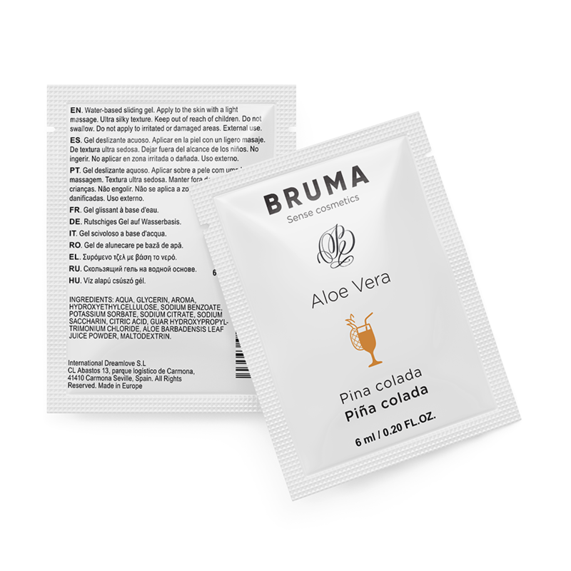 Bruma-Aloe Vera Sliding Gel Aroma Pina Colada 6 ml · Kosmetika & Aphrodisiaka