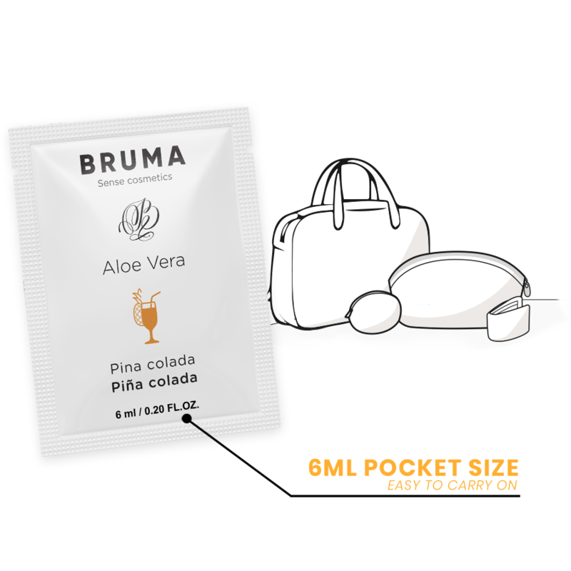 Bruma-Aloe Vera Sliding Gel Aroma Pina Colada 6 ml · Kosmetika & Aphrodisiaka (Bild 3)