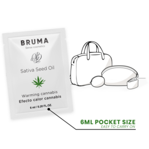 Bruma-Rutschiges Gel mit Sativa-Samenöl, Heizeffekt · Kosmetika & Aphrodisiaka (Bild 6)