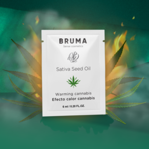 Bruma-Rutschiges Gel mit Sativa-Samenöl, Heizeffekt · Kosmetika & Aphrodisiaka (Bild 3)