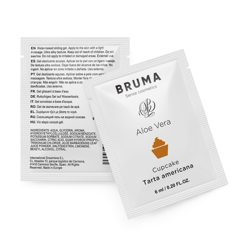 Bruma-Gleitgel Aloe Vera Cupcake-Aroma 6 ml