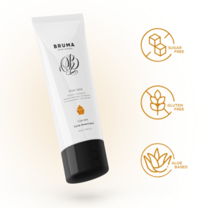 Bruma-Gleitgel Gel mit Aloe Vera Aroma Amerikanischer Kuchen 100 ml · Kosmetika & Aphrodisiaka (Bild 4)