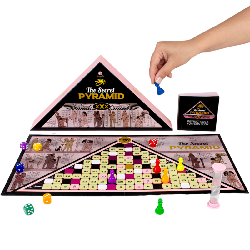 Secretplay 100% Games-The Secret Pyramid Erotisches Spiel · Spiele & Geschenke (Bild 3)