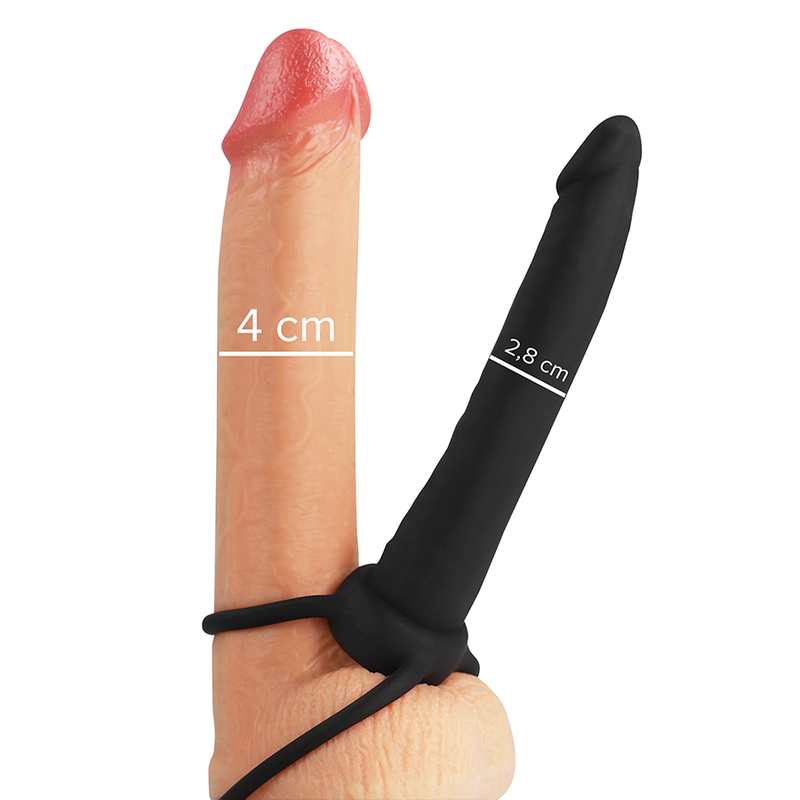 Mythology Fantasy Dildo-Onyx Dildo Anal Cobi mit Ring · Strap-on & Harness (Bild 2)