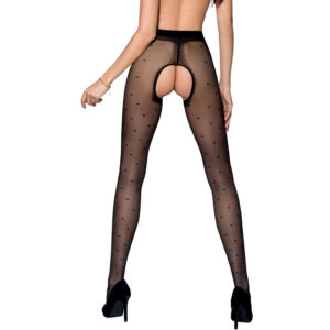 Passion-Tiopen 018 Strümpfe Schwarz/(20 Den) · Sexy Damen-Dessous (Bild 4)