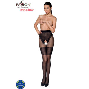 Passion-Tiopen 013 Strümpfe Schwarz 20/40 Den · Sexy Damen-Dessous