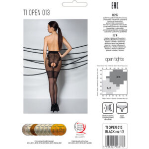 Passion-Tiopen 013 Strümpfe Schwarz 20/40 Den · Sexy Damen-Dessous (Bild 5)