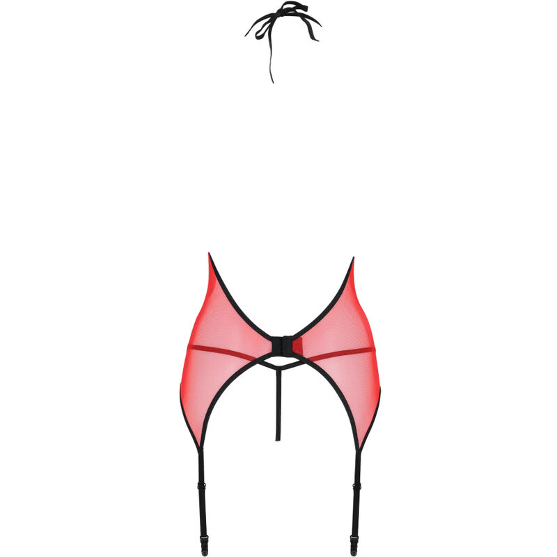Passion-Peonia Korsett Erotic Line Rot · Spicy Dessous & Bodystockings (Bild 4)