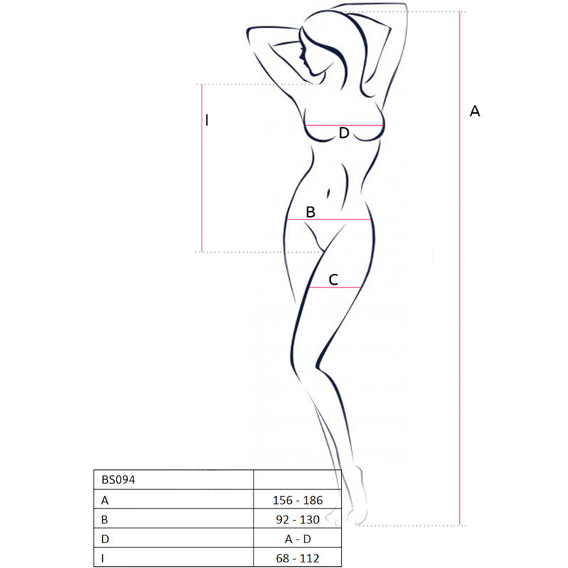 Passion-BS094 Bodystocking One Size · Spicy Dessous & Bodystockings (Bild 3)