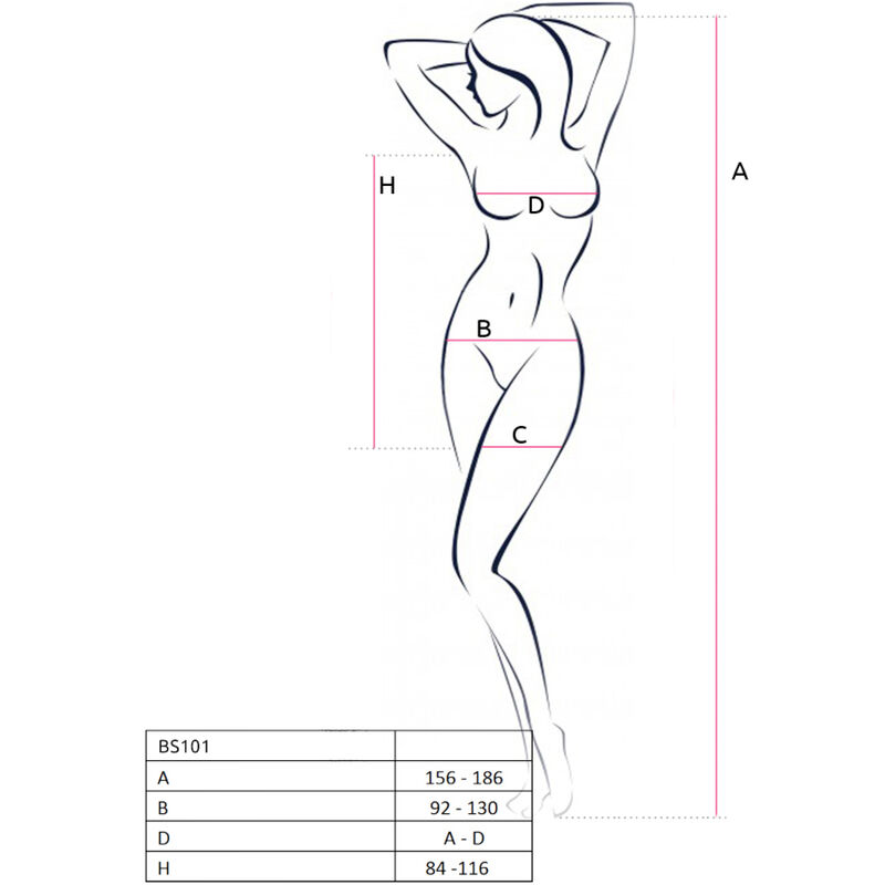 Passion-BS101 Bodystocking · Spicy Dessous & Bodystockings (Bild 2)