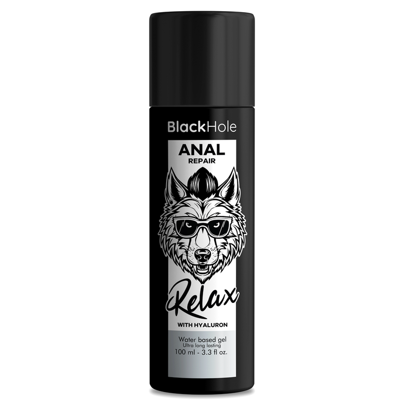 Black Hole-Anal Repair Relax mit Hyaluronsäure, 100 ml · Kosmetika & Aphrodisiaka