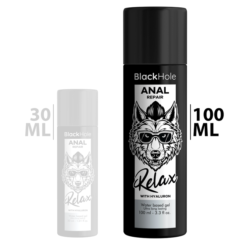 Black Hole-Anal Repair Relax mit Hyaluronsäure, 100 ml · Kosmetika & Aphrodisiaka (Bild 2)