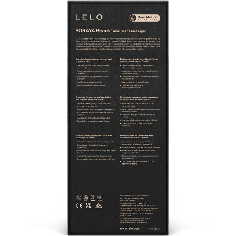 Lelo-Soraya Beads Anal Massagegerät in Silikon · Sextoys (Bild 5)
