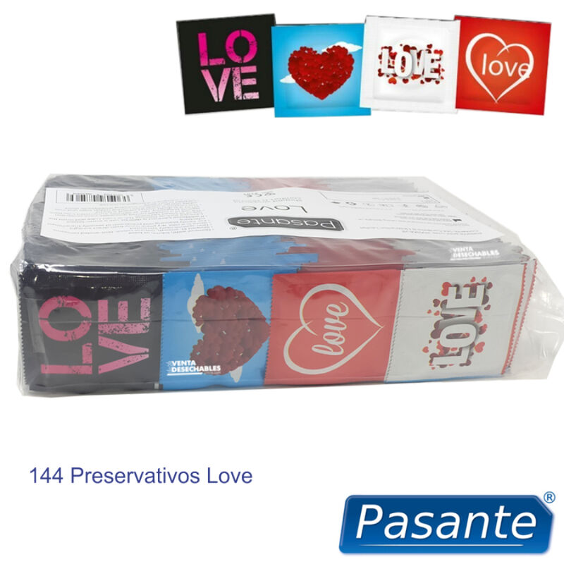 Pasante-Kondom Love Pack 144 Stk.-Latex · Kondome (Bild 2)