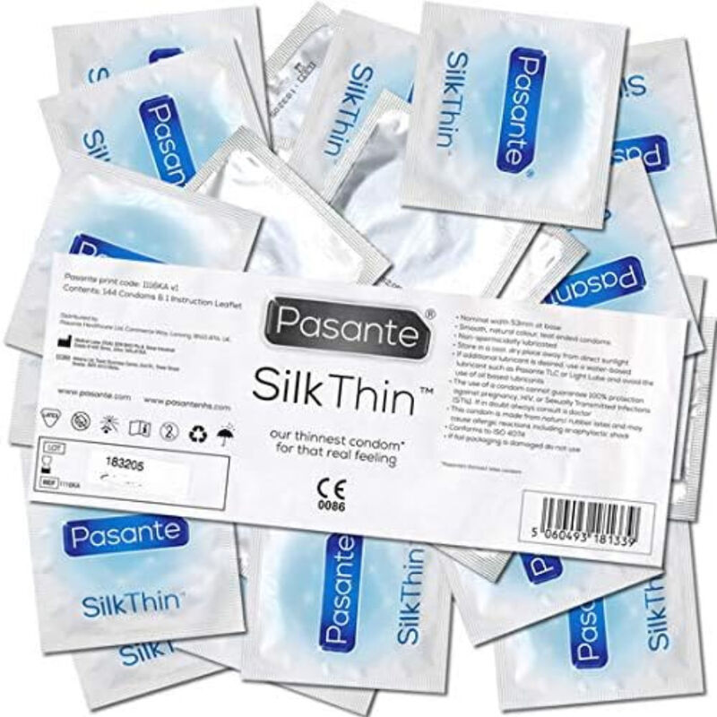 Pasante-Kondom Silk Thin Ms Fino-144 Stk.-Lactice · Kondome (Bild 3)