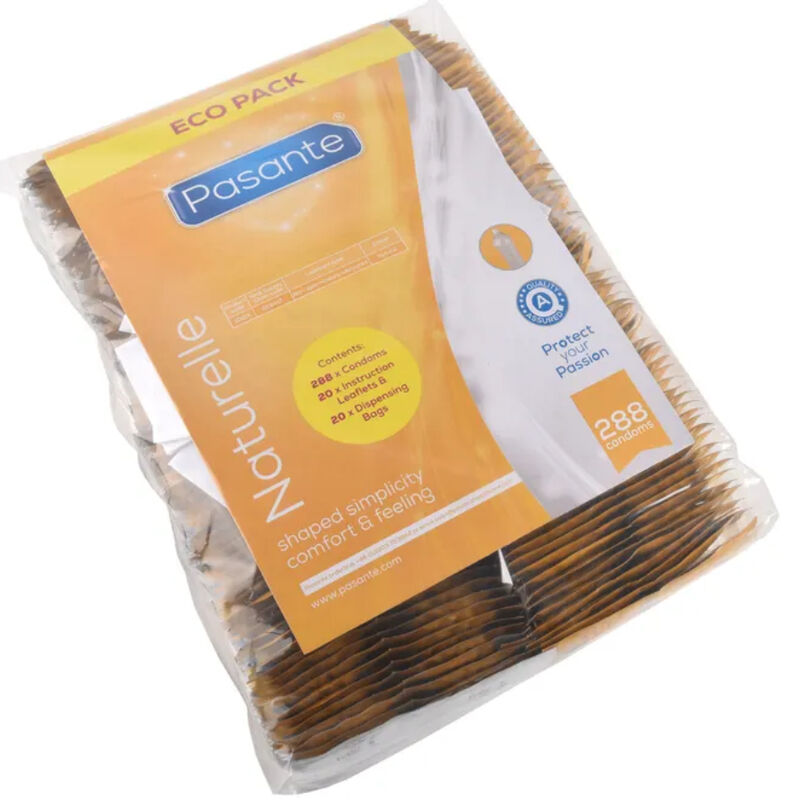 Pasante-Kondom Natural Eco Pack 288 Stk.-Latex · Kondome (Bild 3)